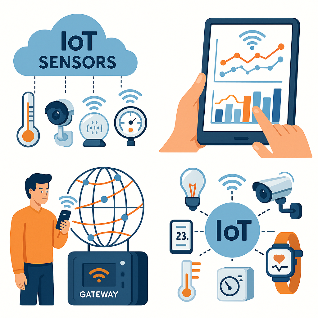 🌍 Industries Using IoT Sensors