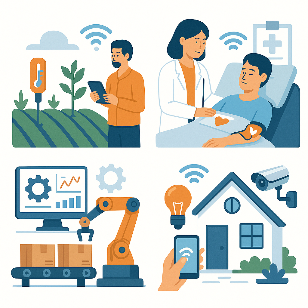 ⚡ Types of IoT Sensors